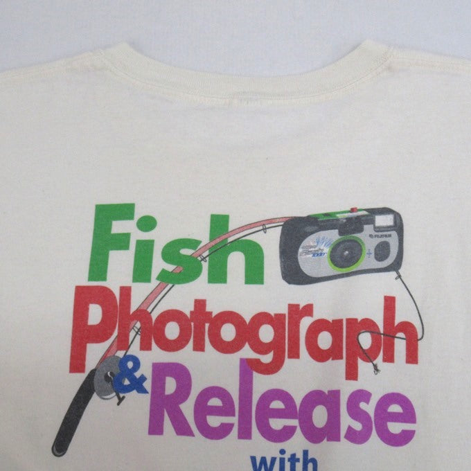 FUJIFILM 00s Promotion T-Shirt White Size L