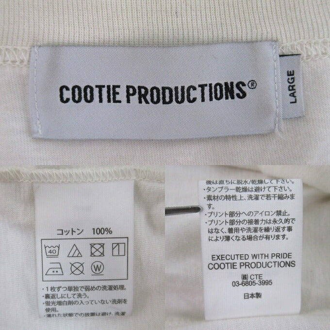 COOTIE PRODUCTIONS x Magical Design T-Shirt White Size L