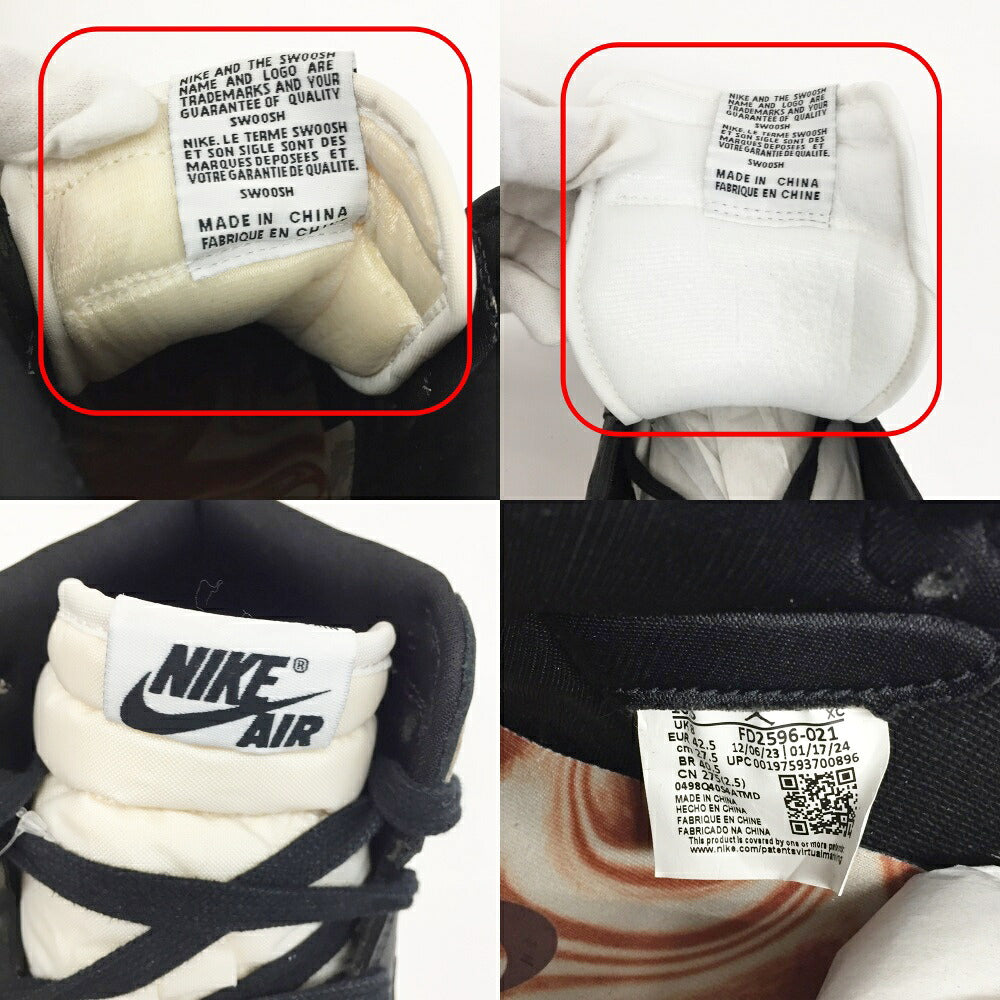 NIKE WMNS Air Jordan 1 Retro High OG Multi Sneakers