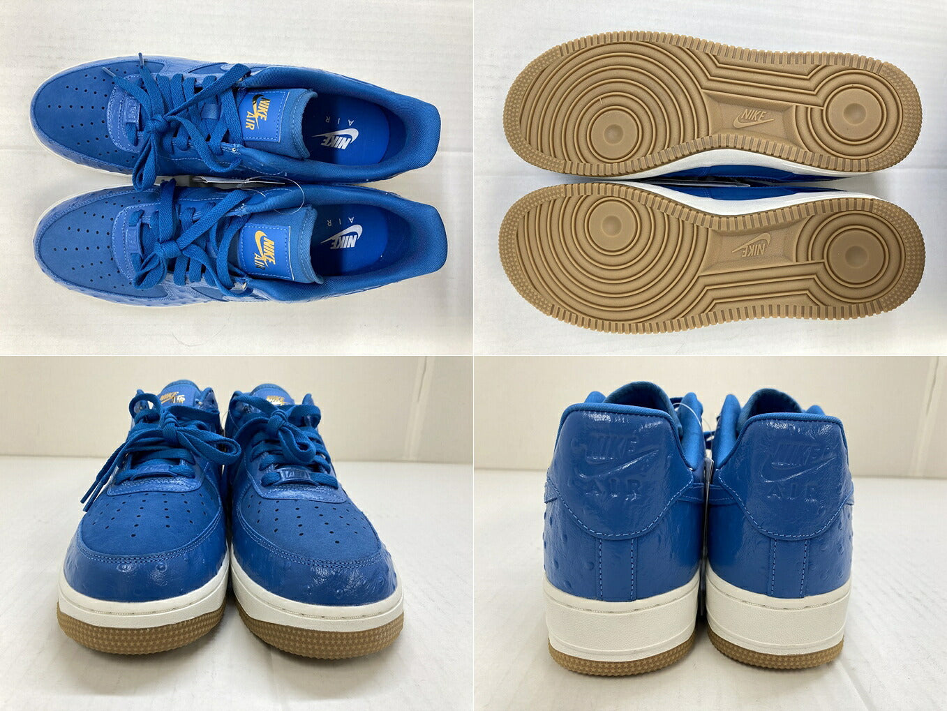 NIKE WMNS Air Force 1 Low '07 LX Blue Sneakers Size 29cm