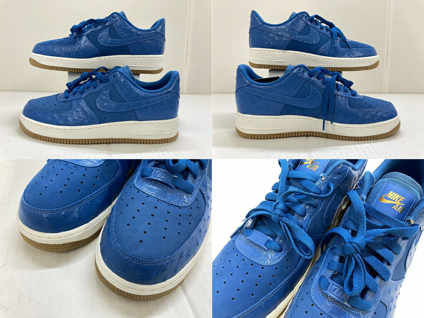 NIKE WMNS Air Force 1 Low '07 LX Blue Sneakers Size 29cm