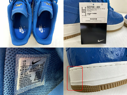 NIKE WMNS Air Force 1 Low '07 LX Blue Sneakers Size 29cm