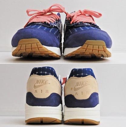 DENHAM x NIKE Air Max 1 Blue Void Sneakers Size 26.0cm