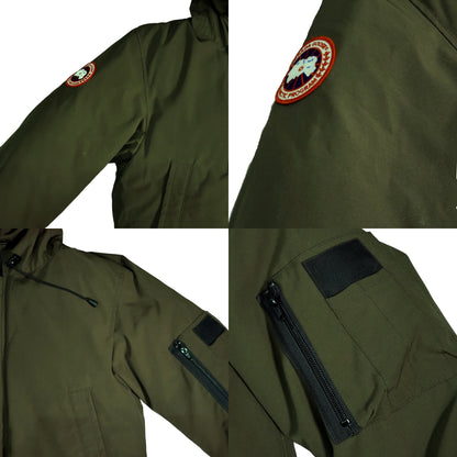 Canada Goose Labrador Olive Coyote Fur Down Jacket Size M