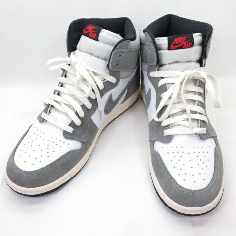 NIKE AIR JORDAN 1 Retro High OG Gray White Sneakers