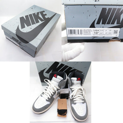 NIKE AIR JORDAN 1 Retro High OG Gray White Sneakers