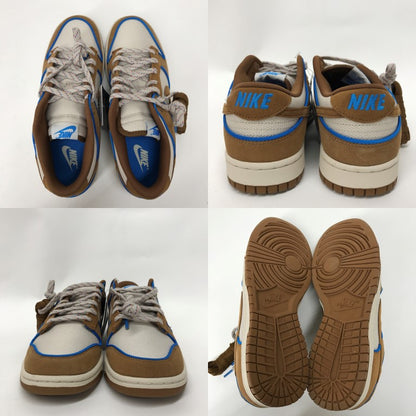 NIKE Dunk Low Retro PRM Light British Tan Sneakers Size 28.0
