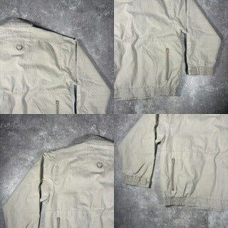 EDDIE BAUER 80s 90s Vintage Fishing Jacket Beige Size M