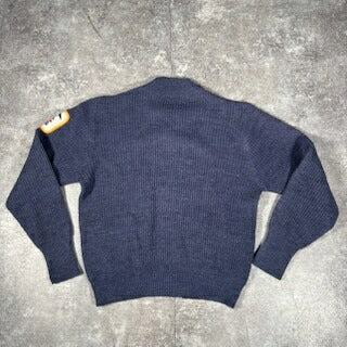 Unknown 70s Vintage Wool Cardigan Blue
