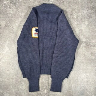 Unknown 70s Vintage Wool Cardigan Blue