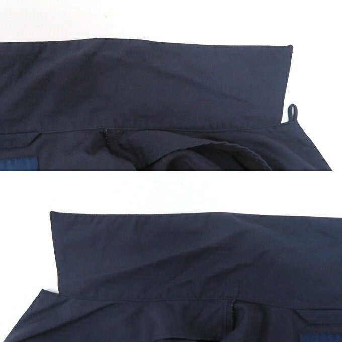 DESCENDANT Achieve Rayon Open Collar Shirt Navy Size 3