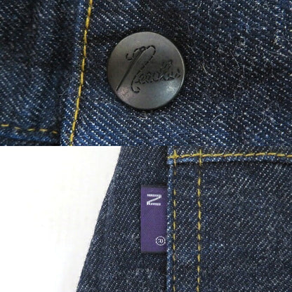 Needles Indigo P&M Emb. Boot-Cut Jeans Size XS