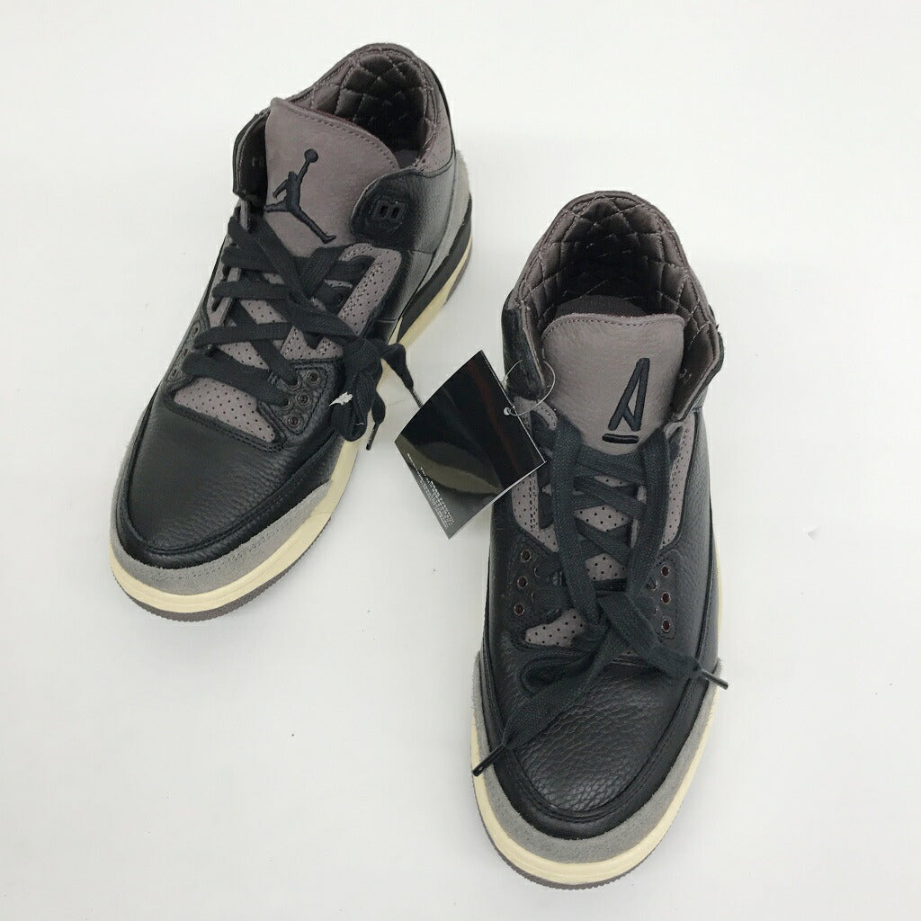 NIKE WMNS AIR JORDAN 3 Retro OG SP Black Sneakers Size 29.0