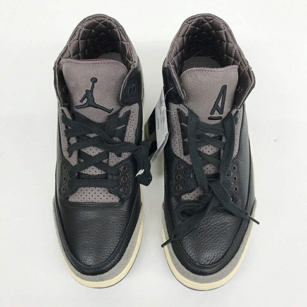 NIKE WMNS AIR JORDAN 3 Retro OG SP Black Sneakers Size 29.0