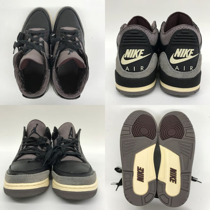 NIKE WMNS AIR JORDAN 3 Retro OG SP Black Sneakers Size 29.0
