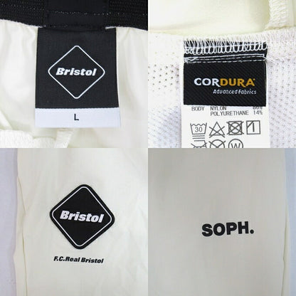 F.C.R.B White Cordura Stretch Track Pants Size L