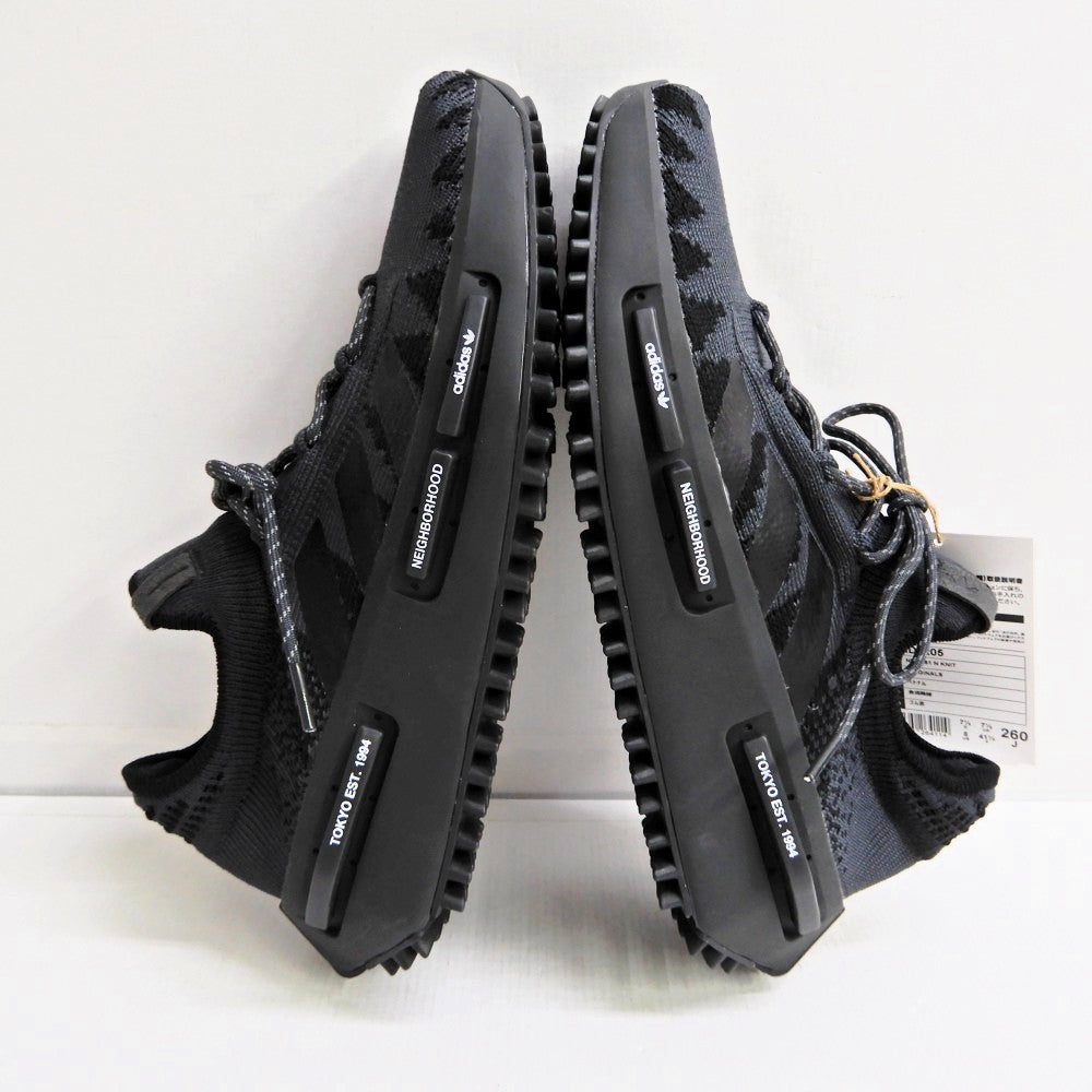 adidas ORIGINALS x NEIGHBORHOOD Black Sneakers Size 26.0cm