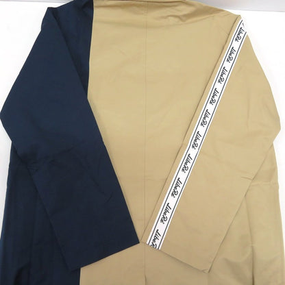 LIBERE Cut Mac Bicolor Coat Beige/Navy Size 1