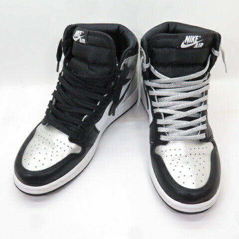 NIKE WMNS AIR JORDAN 1 High OG "Silver Toe" Sneakers