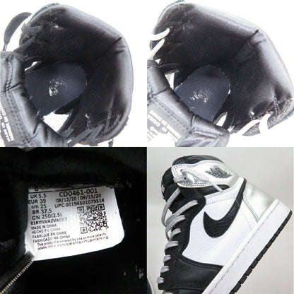 NIKE WMNS AIR JORDAN 1 High OG "Silver Toe" Sneakers