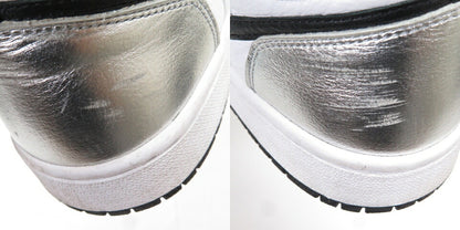 NIKE WMNS AIR JORDAN 1 High OG "Silver Toe" Sneakers