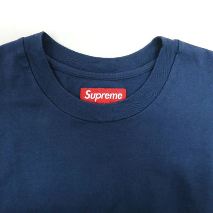 Supreme 25SS Intarsia Short Sleeve T-Shirt Navy Size S