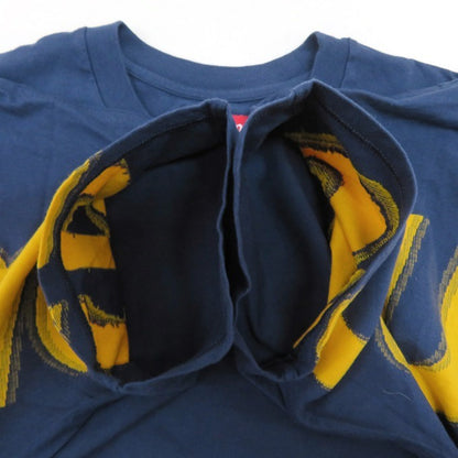 Supreme 25SS Intarsia Short Sleeve T-Shirt Navy Size S