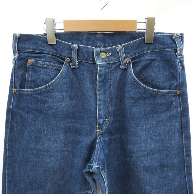 LEE 70s USA 42TALON Straight Denim Pants Indigo Size 34