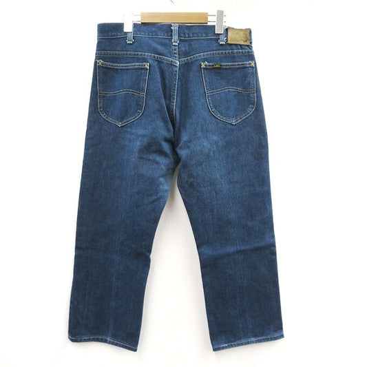 LEE 70s USA 42TALON Straight Denim Pants Indigo Size 34