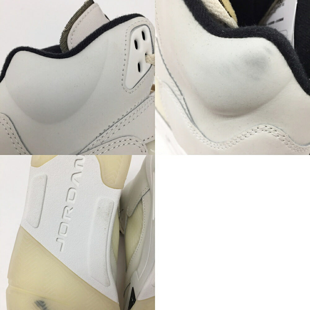 NIKE AIR JORDAN 5 Retro SE White Sneakers Size 9