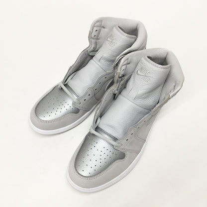 NIKE AIR JORDAN 1 High OG CO JP Silver Sneakers Size 10