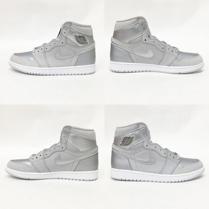 NIKE AIR JORDAN 1 High OG CO JP Silver Sneakers Size 10