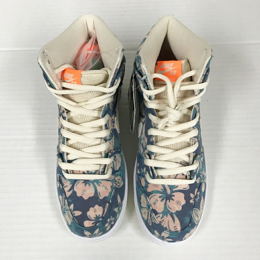 NIKE SB DUNK High Pro QS Aquamarine/Cream Sneakers Size 26.0
