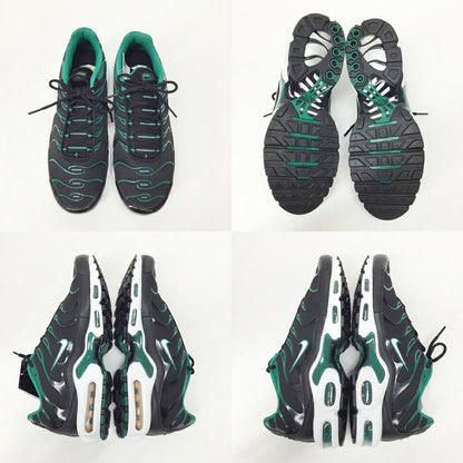 NIKE Air Max Plus Black Green Sneakers Size 11