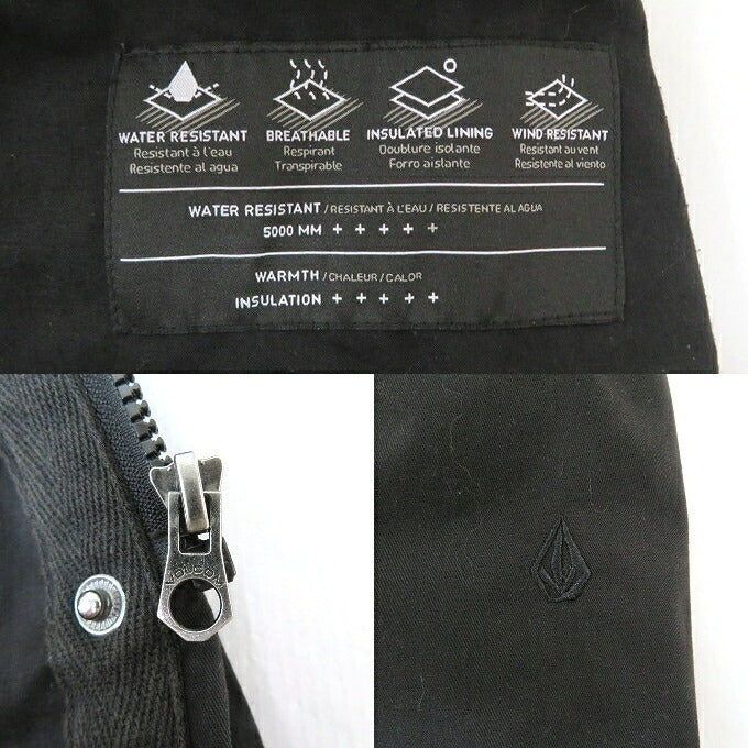 VOLCOM Wallstone 3-in-1 Jacket Black Size S