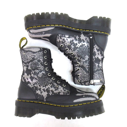 Dr.Martens JADON 8-Eye Studded Animal Boots UK7 Size UK7