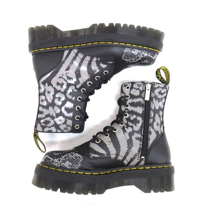 Dr.Martens JADON 8-Eye Studded Animal Boots UK7 Size UK7