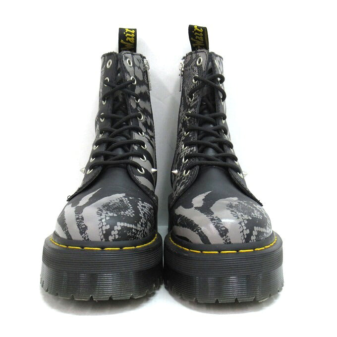 Dr.Martens JADON 8-Eye Studded Animal Boots UK7 Size UK7