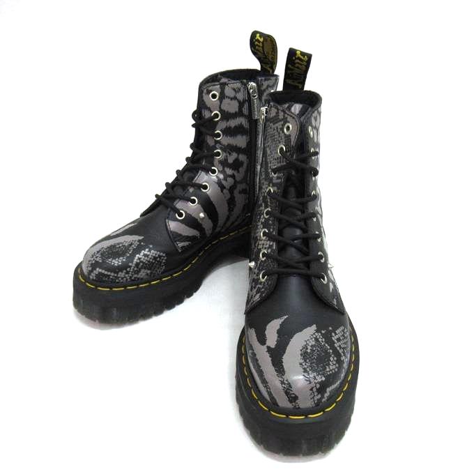 Dr.Martens JADON 8-Eye Studded Animal Boots UK7 Size UK7