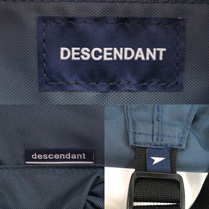 DESCENDANT 24AW Clyde Book Pack Navy Backpack Size ONE SIZE