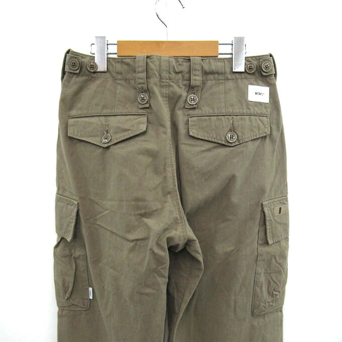 WTAPS 21AW Jungle Country Cargo Pants Khaki Size 01