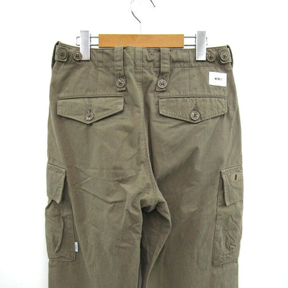 WTAPS 21AW Jungle Country Cargo Pants Khaki Size 01