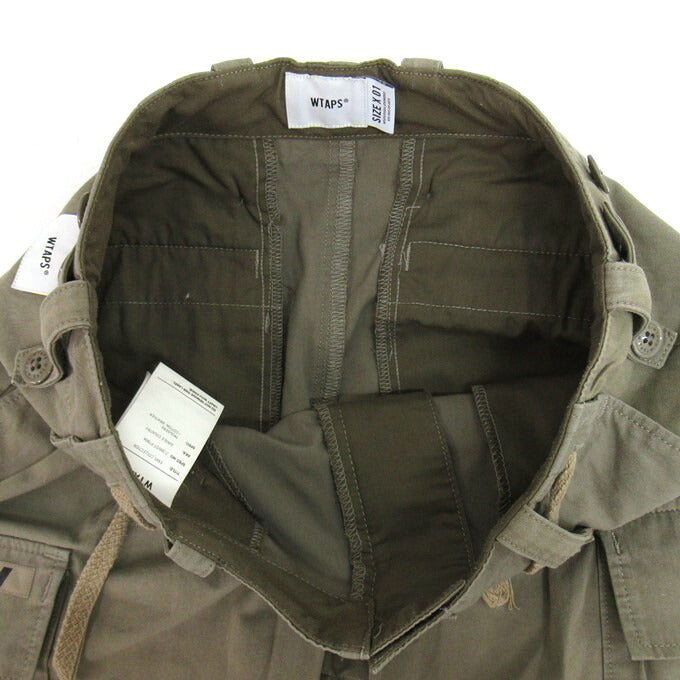 WTAPS 21AW Jungle Country Cargo Pants Khaki Size 01