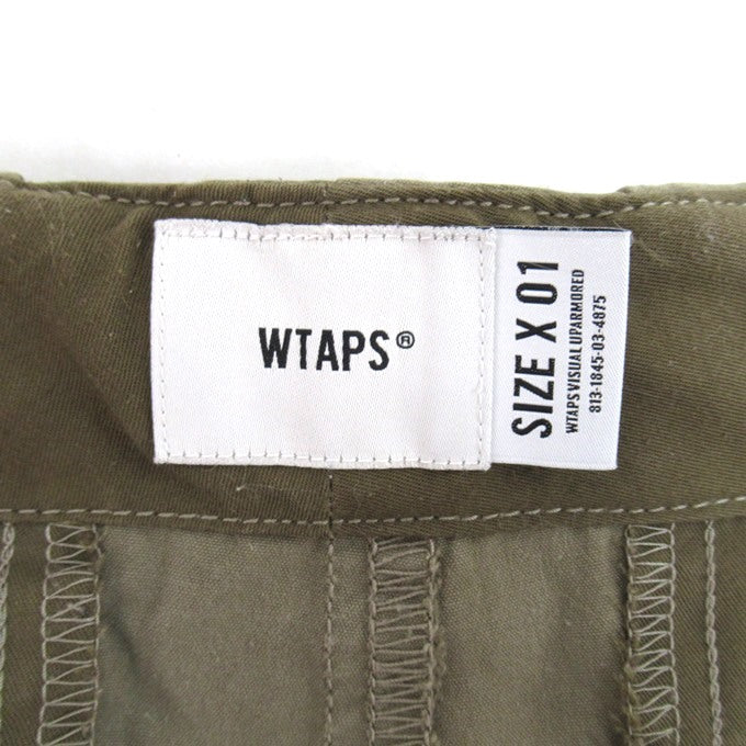 WTAPS 21AW Jungle Country Cargo Pants Khaki Size 01