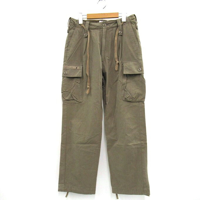 WTAPS 21AW Jungle Country Cargo Pants Khaki Size 01