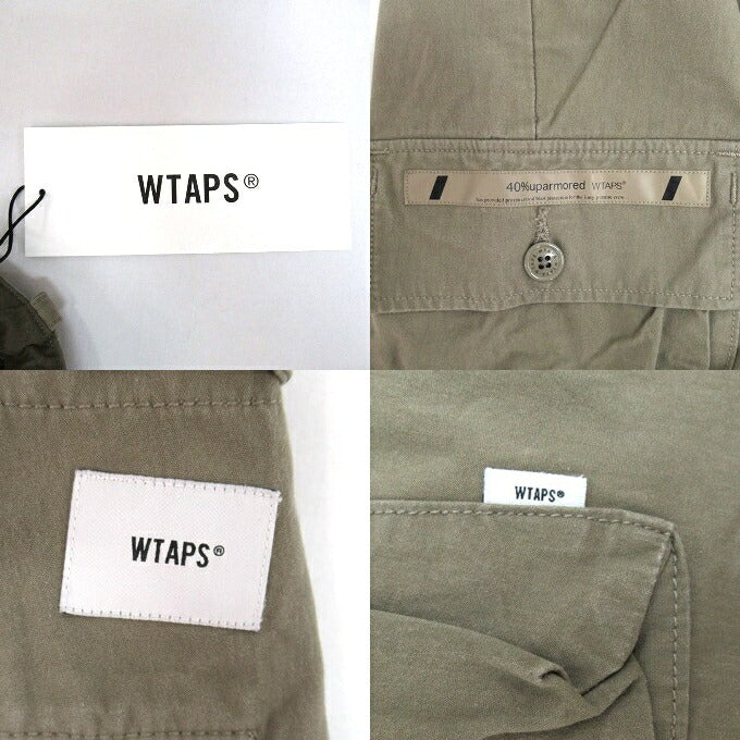 WTAPS 21AW Jungle Country Cargo Pants Khaki Size 01
