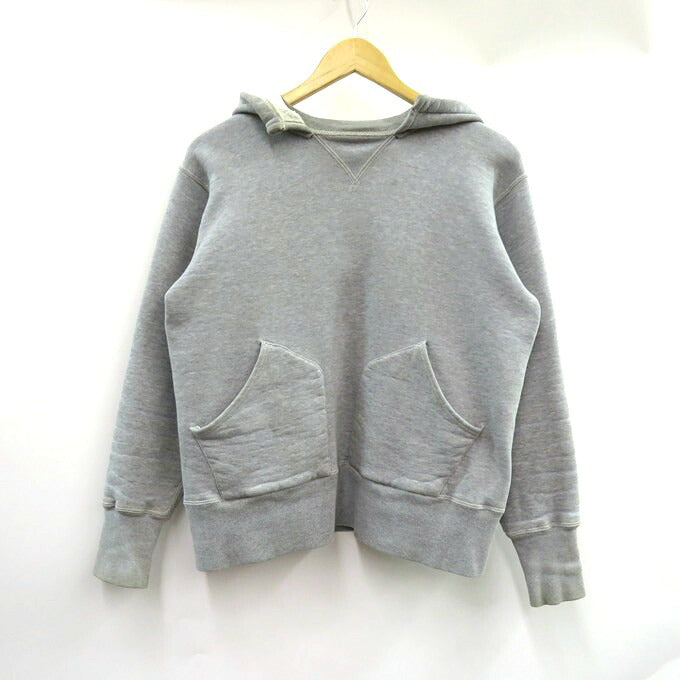 JOE McCOY Ball Park Sweat Hoodie Gray Size 32