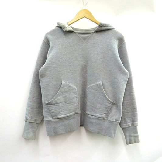 JOE McCOY Ball Park Sweat Hoodie Gray Size 32