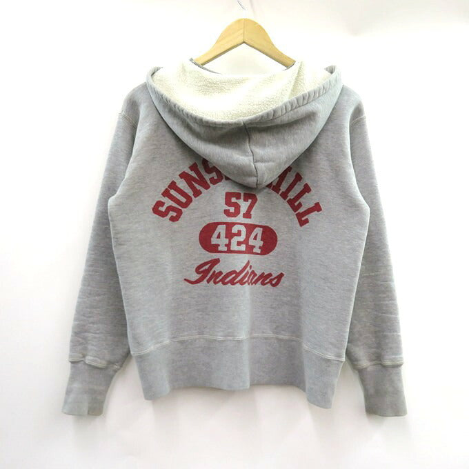 JOE McCOY Ball Park Sweat Hoodie Gray Size 32
