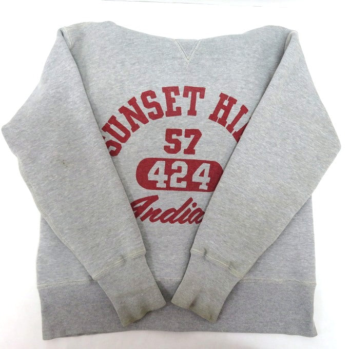 JOE McCOY Ball Park Sweat Hoodie Gray Size 32